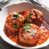 PORK SHOULDER WITH TOMATO SAUCE WITH BASIL