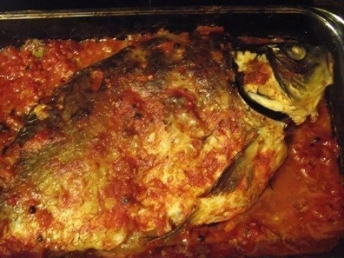 ST. NICHOLAS DAY CARP WITH BULCONS TOMATO PASTE