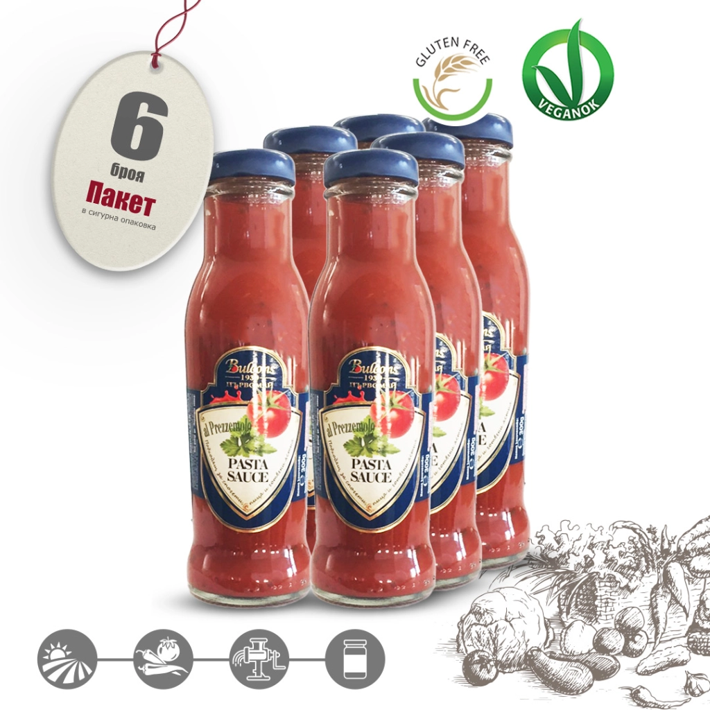 Tomato sauce with parsley 300 g - STECK